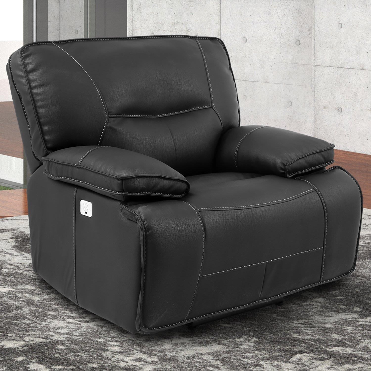 Parker house online leather recliner